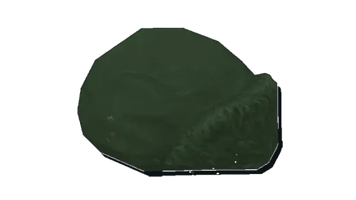 Ушанка, зелёный